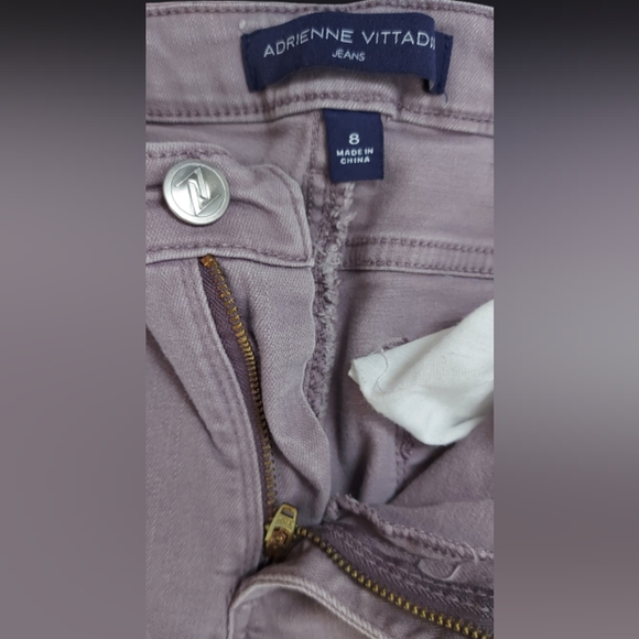 Adrienne Vittadini Lilac Skinny Jeans - Picture 2 of 3
